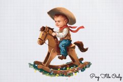 Little Cowboy Clipart Bundle Product Image 9