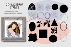 Procreate Faceless Portrait Kit - 120 Brushes and Stamps Product Image 9