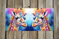 Giraffe | Modern watercolor Mug sublimation design bundle Product Image 8