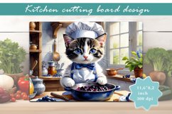 Cute cat Cutting Board Design Product Image 1