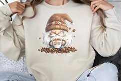 Coffee Lover Gnome Clipart PNG Product Image 1