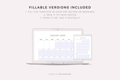 2030 Monthly Calendar with Notes, Printable, A4/Letter Size Product Image 8