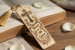 Christian Bookmarks Laser Cut Bundle | Glowforge | SVG Product Image 8