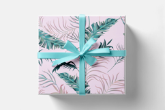 Palm leaves vector seamless pattern Product Image 8