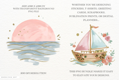 Nautical Adventure Clipart Product Image 2