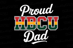 Proud HBCU Dad svg | Father&#039;s day Svg | Svg Files Product Image 1
