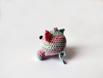 Tiny pig crochet tutorial PDF download amigurumi pattern toy Product Image 8