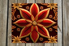 Embroidery | 8 quadro skinny tumbler Sublimation designs Product Image 8