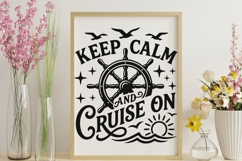 Keep Calm And Cruise On Svg, Family Cruise Svg. Product Image 9