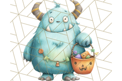 Whimsical Halloween Candy PNG Clipart Product Image 4