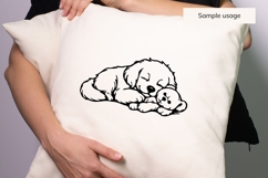 Golden Retriever Puppies SVG Bundle Product Image 8