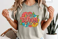 In My Bloom Era PNG, Retro Floral Flower Sublimation Design Product Image 8