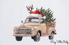 Rustic Christmas Sublimation Clipart PNG Product Image 1