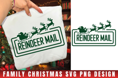 Reindeer Mail Svg | Christmas svg | Svg cut file Product Image 1