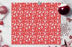 Retro Christmas pattern | 8 Sublimation Tumbler Designs Product Image 8