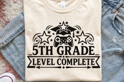 5th Grade Level Complete Svg, Last Day of School Svg. Product Image 9