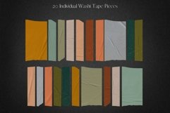 Boho Colourful Washi Tape Clipart Product Image 2