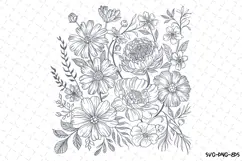Flowers svg | Svg Files for Cricut | Shirt Svg Product Image 3