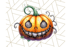 Spooky Jack O Lantern PNG Clipart, Scary Halloween Pumpkins Product Image 4