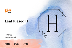 Leaf Kissed Monogram Product Image 1