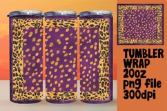 Exotic Leopard Print Tumbler Wraps - 20oz Product Image 1