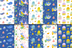 Under the Sea Nautical Collection Hand-Drawn PNG Product Image 5