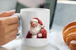 santa claus clipart, christmas clipart sublimation Product Image 2