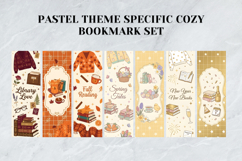 Pastel Theme Specific Cozy Bookmark Set,Elegant Stationery Product Image 8