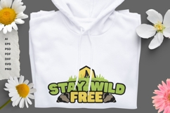 Stay Wild, Free - SVG Product Image 8