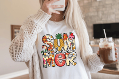 Hello Summer PNG sublimation |Beach &amp; Summer PNG T-Shirt Product Image 5