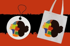 Colourful Face PNG Product Image 2