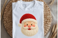 Latch hook yarn Santa head png design for T-shirts Product Image 5
