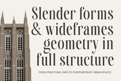 Mafesta - Elegant Condensed Serif Font Product Image 8