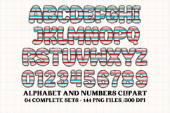 Kitchen Alphabet png clipart, Sugar and spice letters doodle Product Image 2