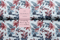 Blueberry vector patterns set Product Image 8