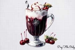 Gothic Spooky Winter Clipart Bundle PNG Product Image 15