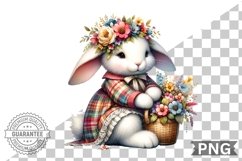 Floral Nursery Animal Sublimation Clipart Bundle Product Image 9