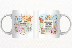 Easter Bunnies Mugs Sublimation Bundle Product Image 8
