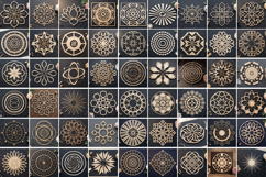 Trendy Mandala Cut Laser Cut SVG Bundle, Mandala Laser Cut Product Image 6
