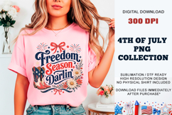 Freedom Season Darlin PNG | Sublimation DTF Product Image 6
