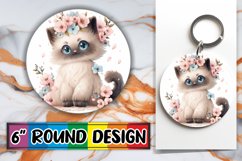 Lovely Cat Lover Car Coaster Product Image 1