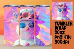 Sunny Delights: Christmas Snowman Sublimation Product Image 1