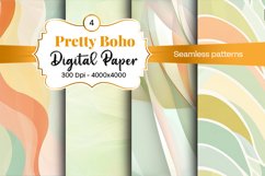 Boho digital paper backgrounds Product Image 1
