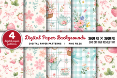 Digital Paper Backgrounds PNG Product Image 1