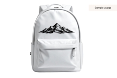 Mountain SVG Bundle - 10 Hand Drawn Mountain Designs Product Image 6