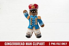 Gingerbread Man Clipart P3 Bundle PNG Product Image 9