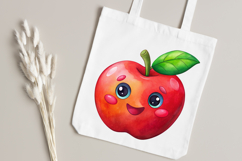 Back to School Png, Kawaii School Watercolor Clipart Product Image 8