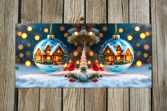 New year moods | 4 watercolor xmas Sublimation Mug designs 2 Product Image 6