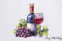 Royal Christmas Clipart Sublimation PNG Product Image 1