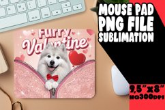 ENCHANTED desk pad Sublimation Style, Valentines Product Image 1